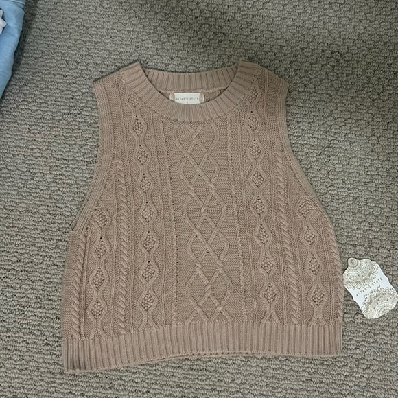 Altars state brown sweater vest! - Picture 1 of 5